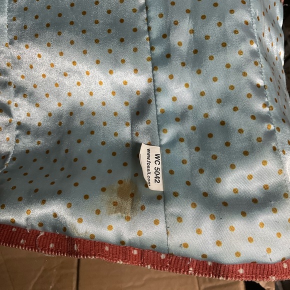 Fossil brand Cora/terracotta corduroy jacket sz S - Picture 8 of 8
